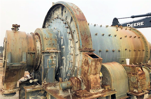 Kvs 7’ X 12’ Ball Mill On Operation Skid With 200 Hp Motor)